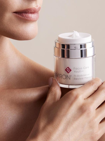 Environ evening skincare routine with targeted serums