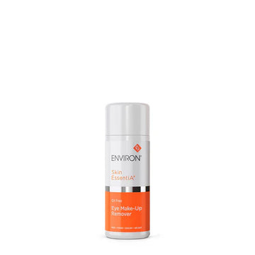Environ Oil-Free Eye Make-Up Remover bottle with clear label, suitable for gentle removal of eye makeup