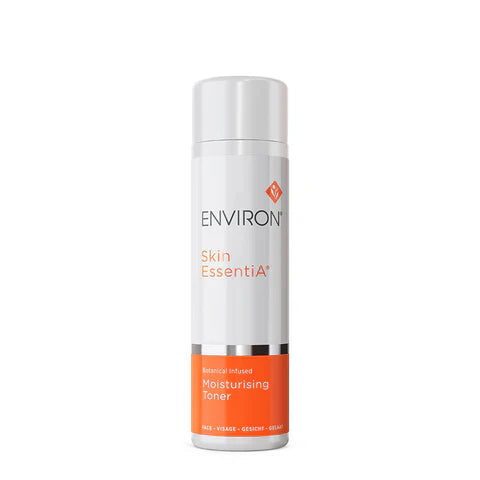 Environ Botanical Infused Moisturising Toner in a 200ml bottle, with natural botanical ingredients and clear label on the packaging.
